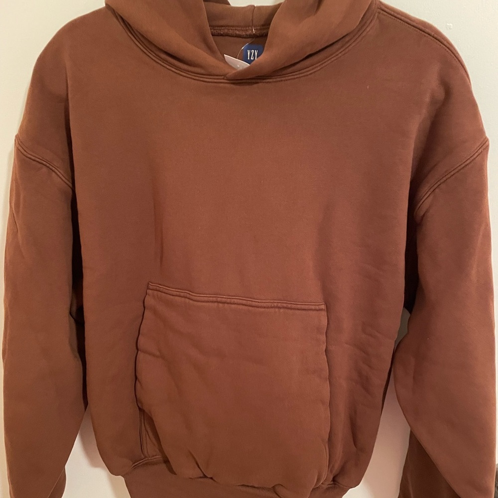 Yeezy x Gap hoodie in brown SZ small